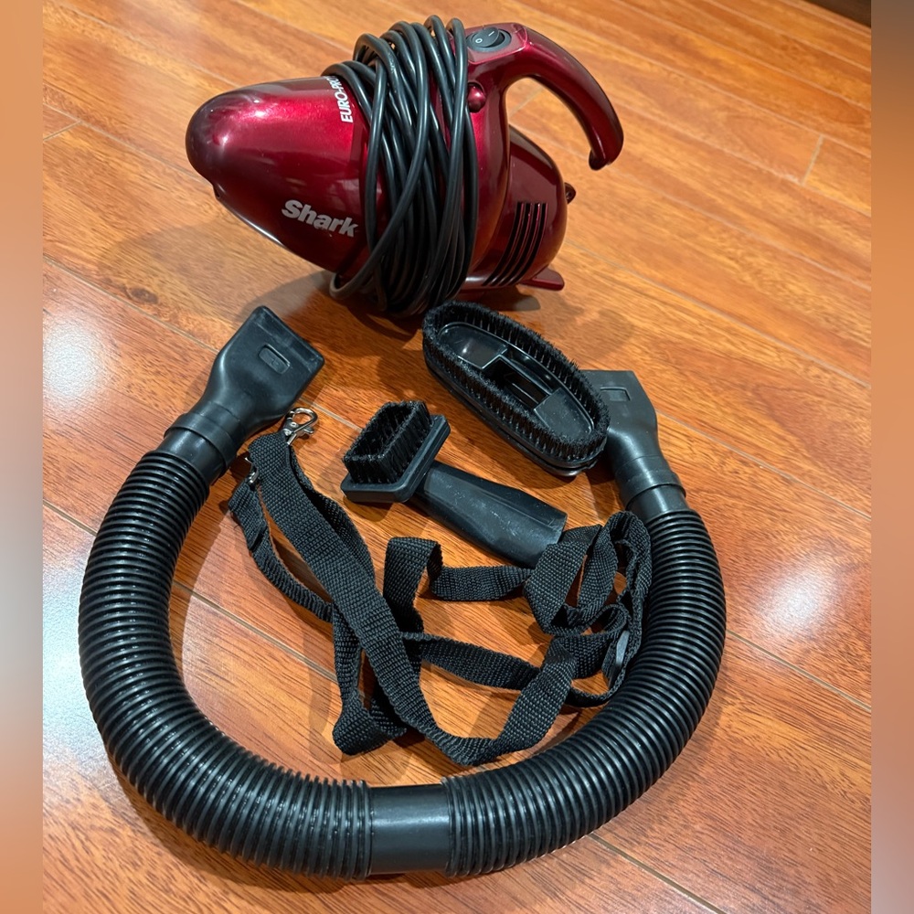 Euro-ProX Red Handheld Shark Vacuum Cleaner